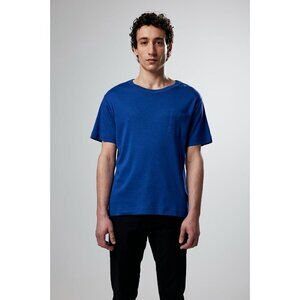 NN07 BNWOT Men Tshirt  blue chest pocket short sleeve-